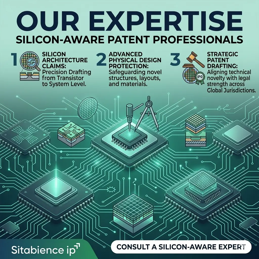 Our Expertise Silicon-Aware Patent Professionals.